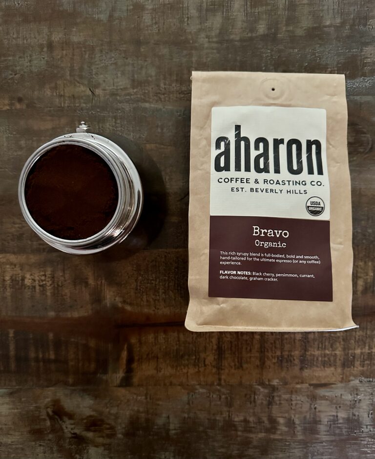 The organic coffee roaster in Beverly Hills, CA